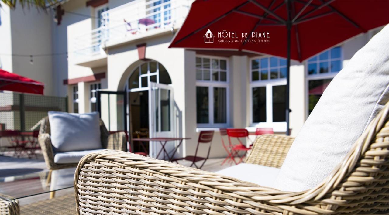 Hotel De Diane Sables-d'Or-les-Pins Luaran gambar