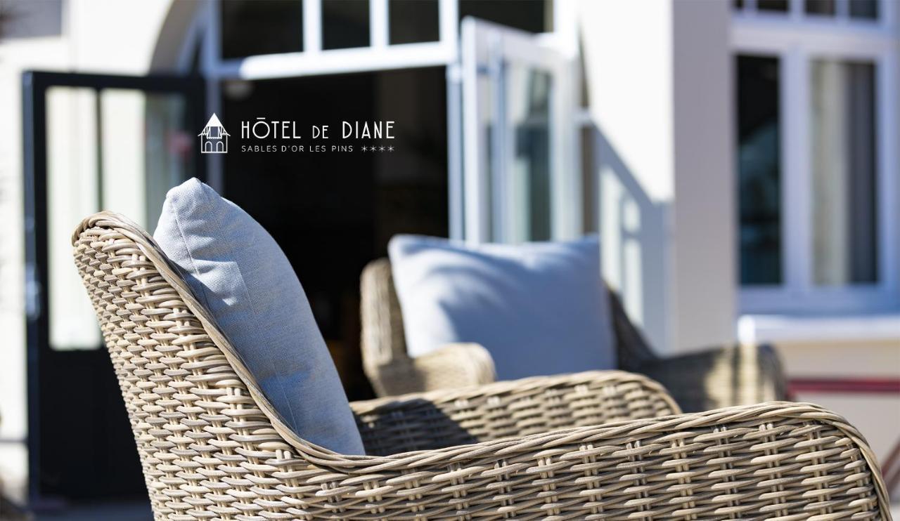 Hotel De Diane Sables-d'Or-les-Pins Luaran gambar