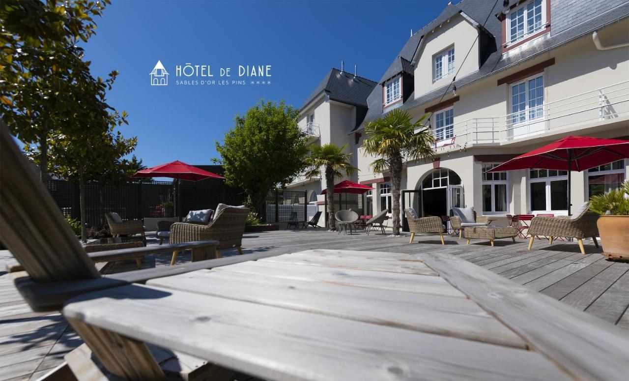 Hotel De Diane Sables-d'Or-les-Pins Luaran gambar