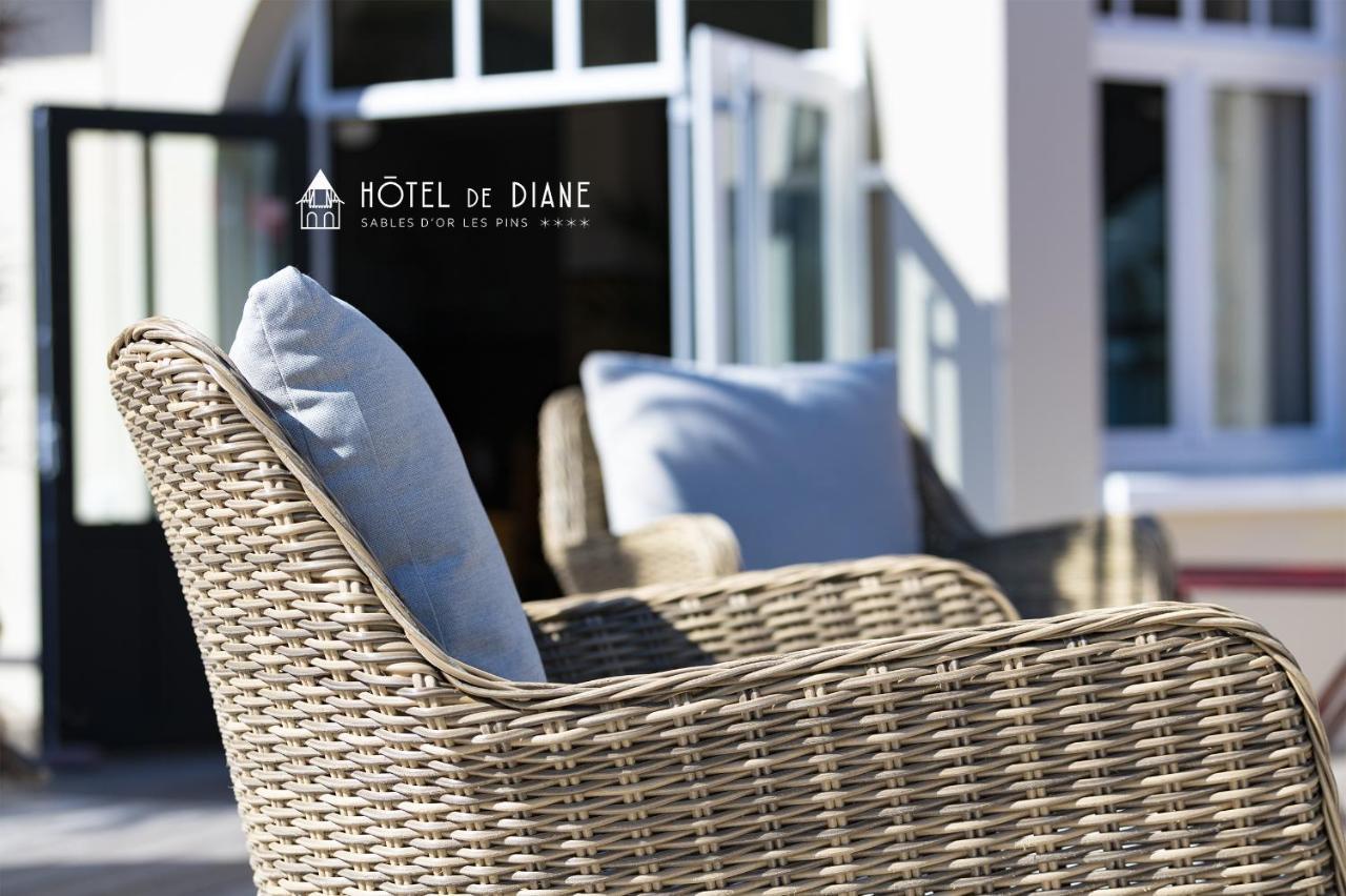 Hotel De Diane Sables-d'Or-les-Pins Luaran gambar