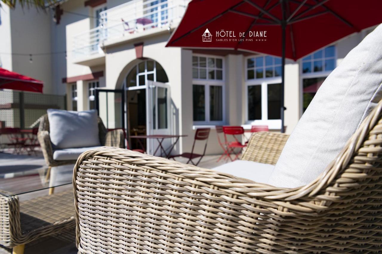 Hotel De Diane Sables-d'Or-les-Pins Luaran gambar